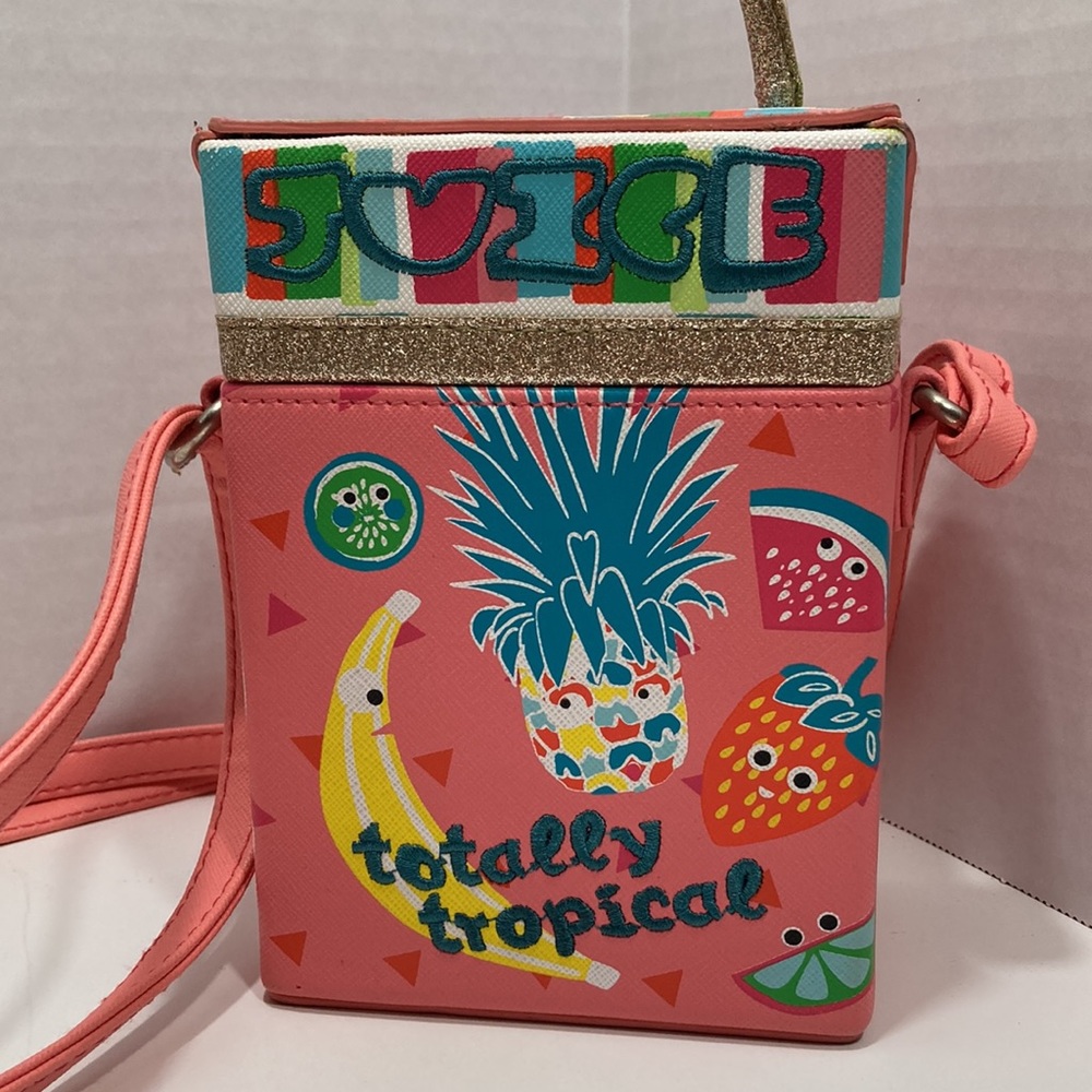 Lily Bloom Juice Box Crossbody Purse